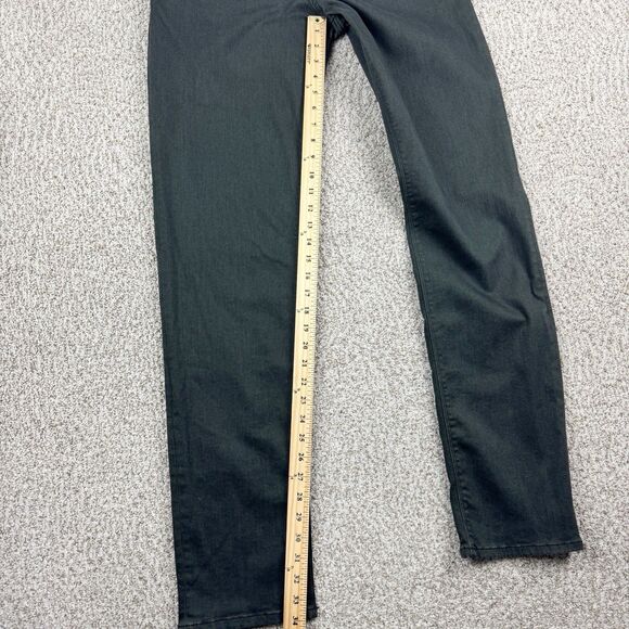 Alberto Pipe Jeans Mens 33x34 DS Dual FX Denim Dark Green Regular Fit NWT - Picture 13 of 16